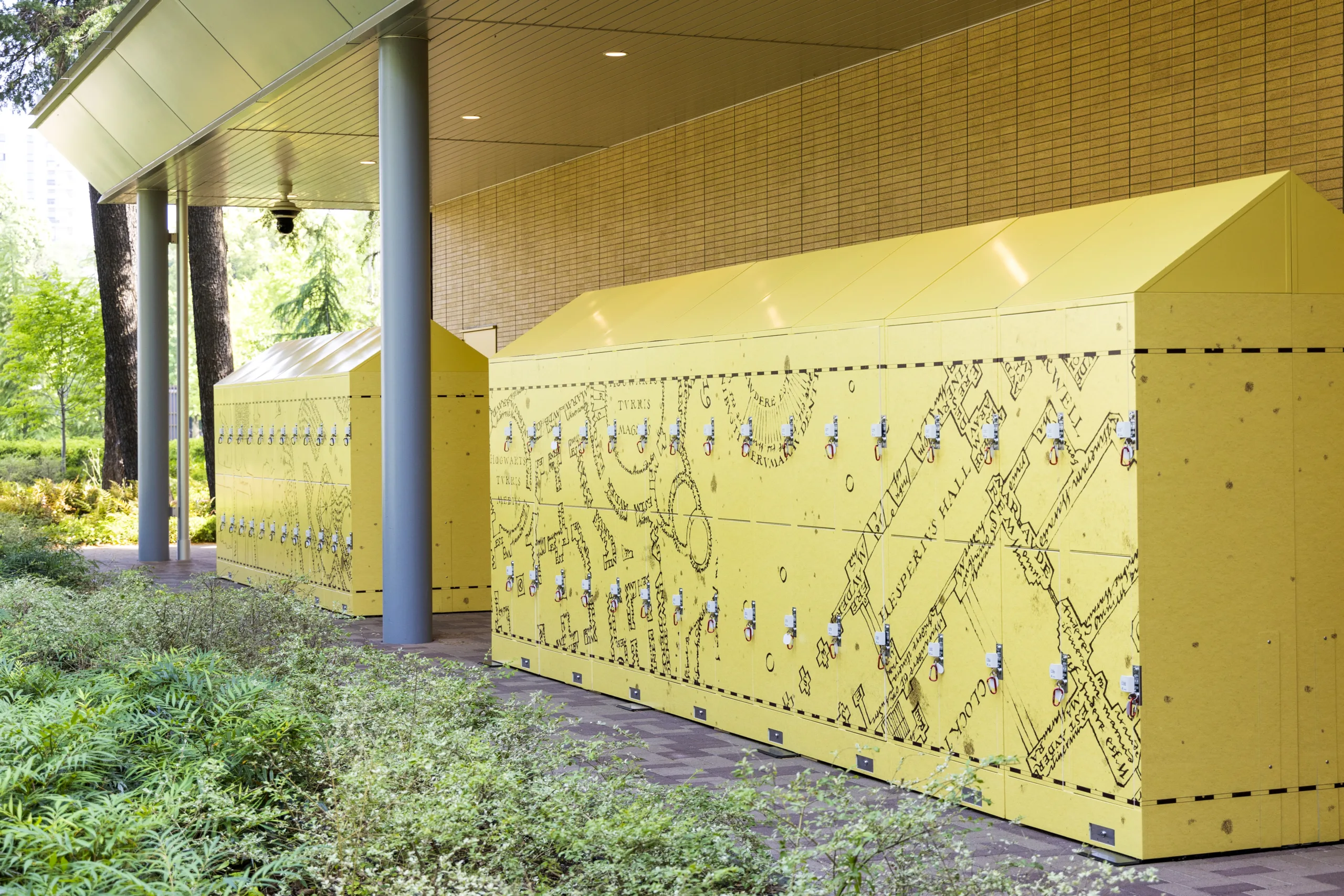 スタジオツアー東京 ハリーポッター 便利な設備 コインロッカー